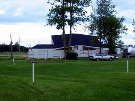 Hi-Way Drive-In Theatre - Ramps - Photo From Water Winter Wonderland (newer photo)